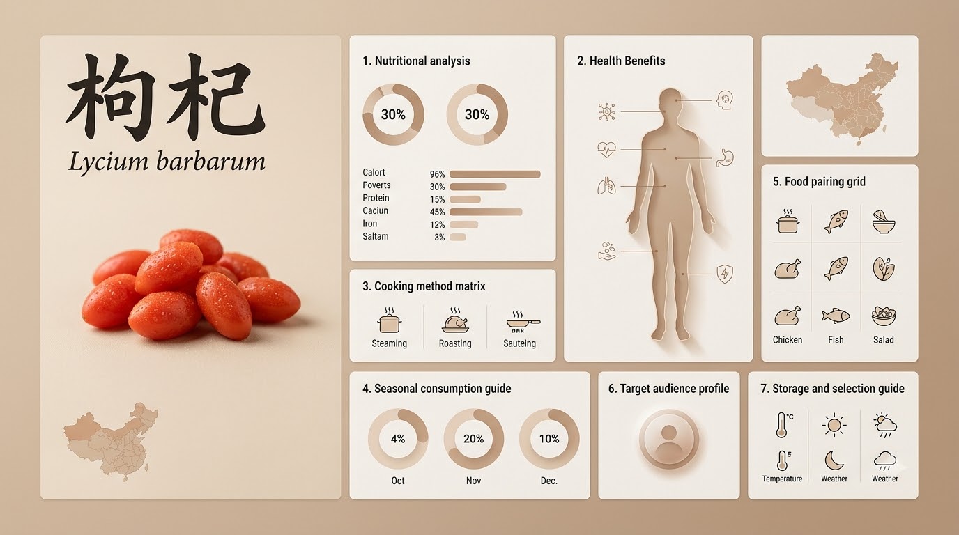 Bento Grid Ingredient Infographic: Dynamic Educational Poster Prompt