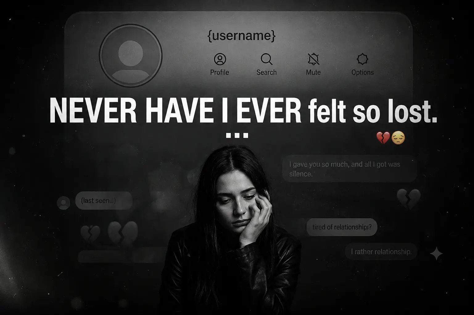 Instagram Heartbreak Memories Photo Edit Prompt — AI generated output