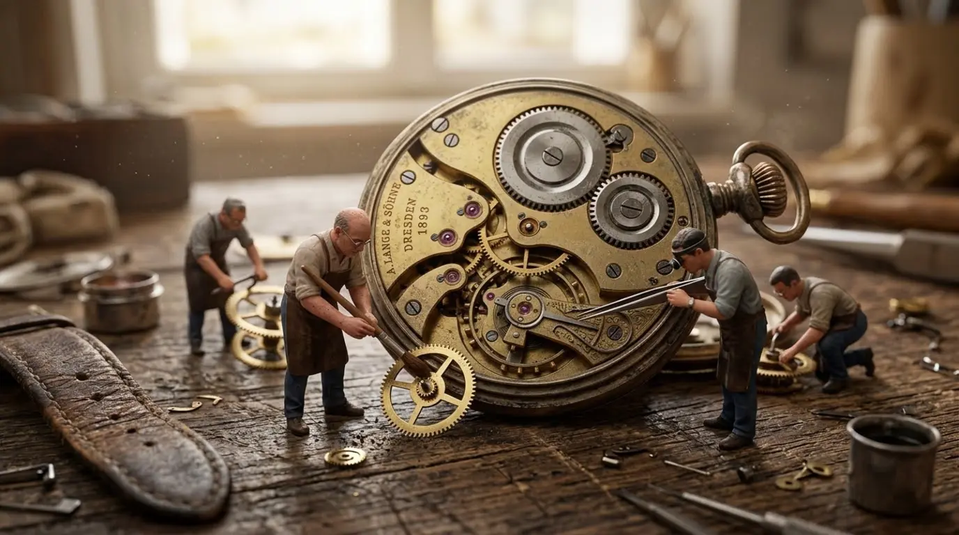 How to Engineer Hyper-Realistic Miniature AI Art: The Pocket Watch Restoration Prompt