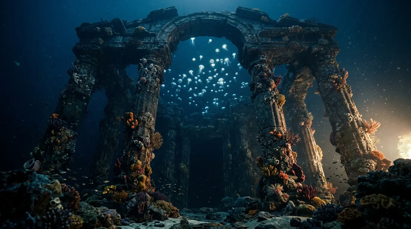 How to Engineer Photorealistic Underwater City Prompts prompt generated in Midjourney v7